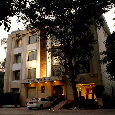 Africa Avenue Gk - 1 Hotel New Delhi Buitenkant foto