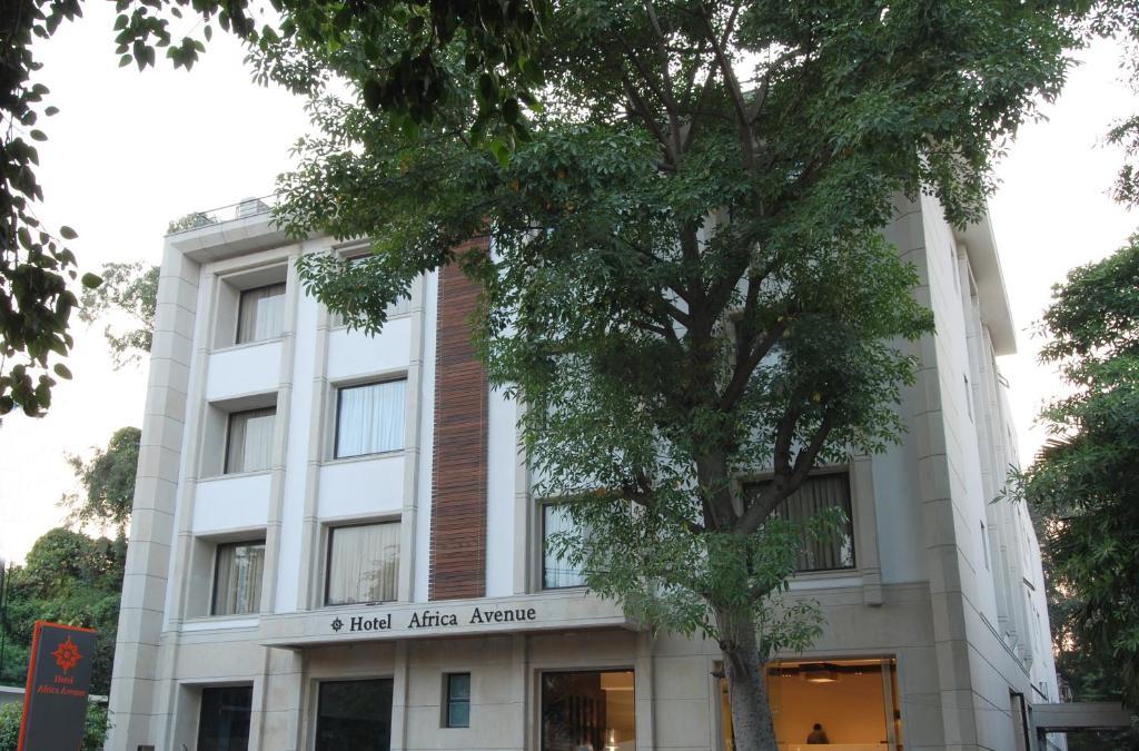 Africa Avenue Gk - 1 Hotel New Delhi Buitenkant foto