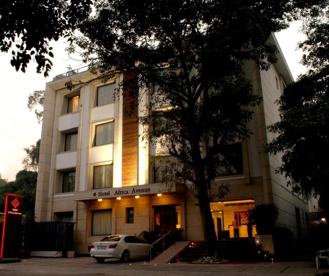 Africa Avenue Gk - 1 Hotel New Delhi Buitenkant foto